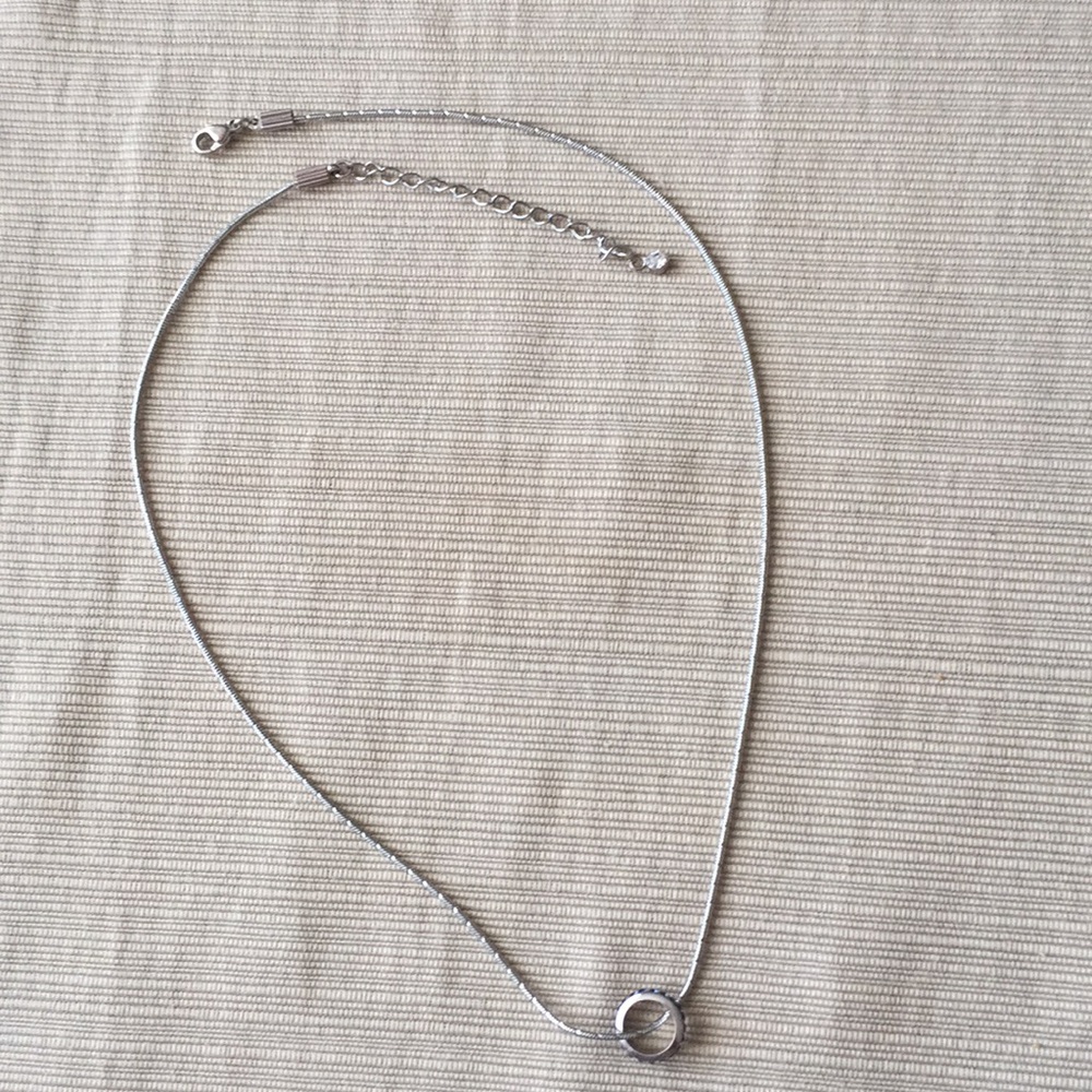 Silver necklaces